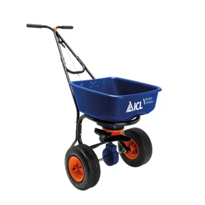 Розкидач добрив Accupro 2000 роторний (бункер 42л; для 35кг)