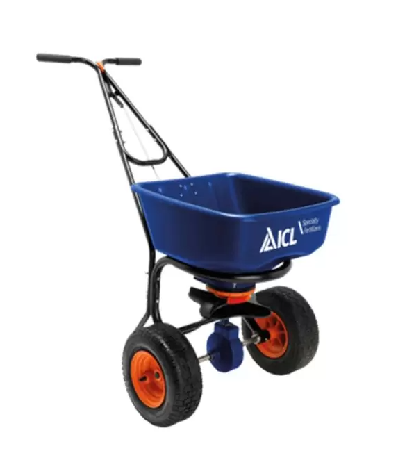 Розкидач добрив Accupro 2000 роторний (бункер 42л; для 35кг)