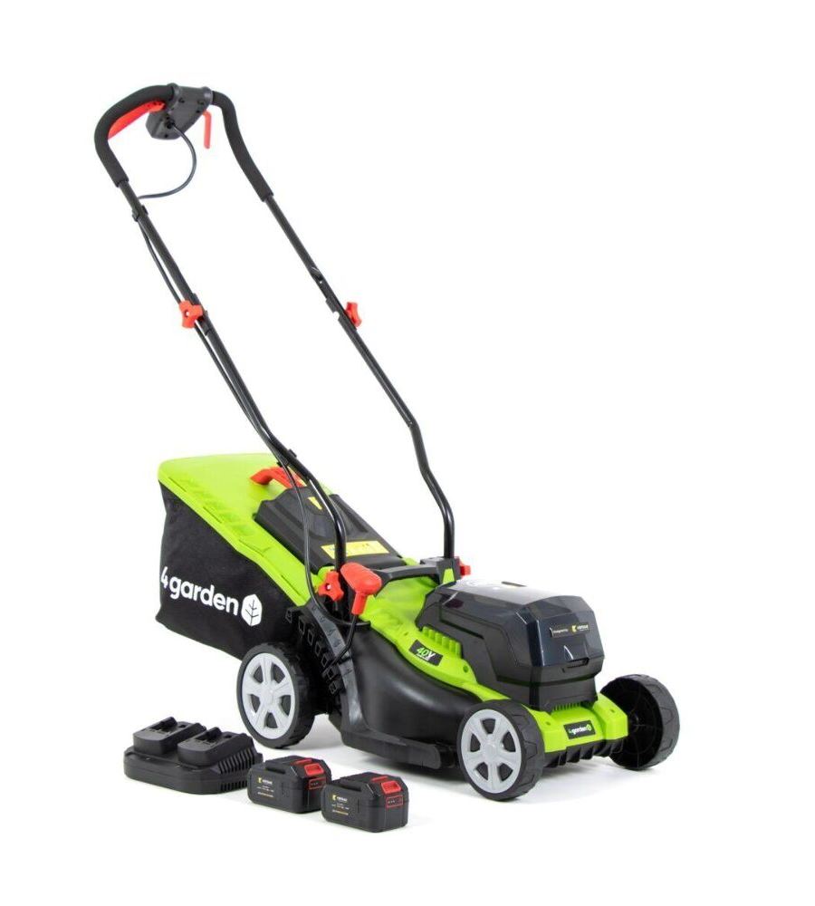 Газонокосарка акумуляторна 2x20V 4garden AM3422S