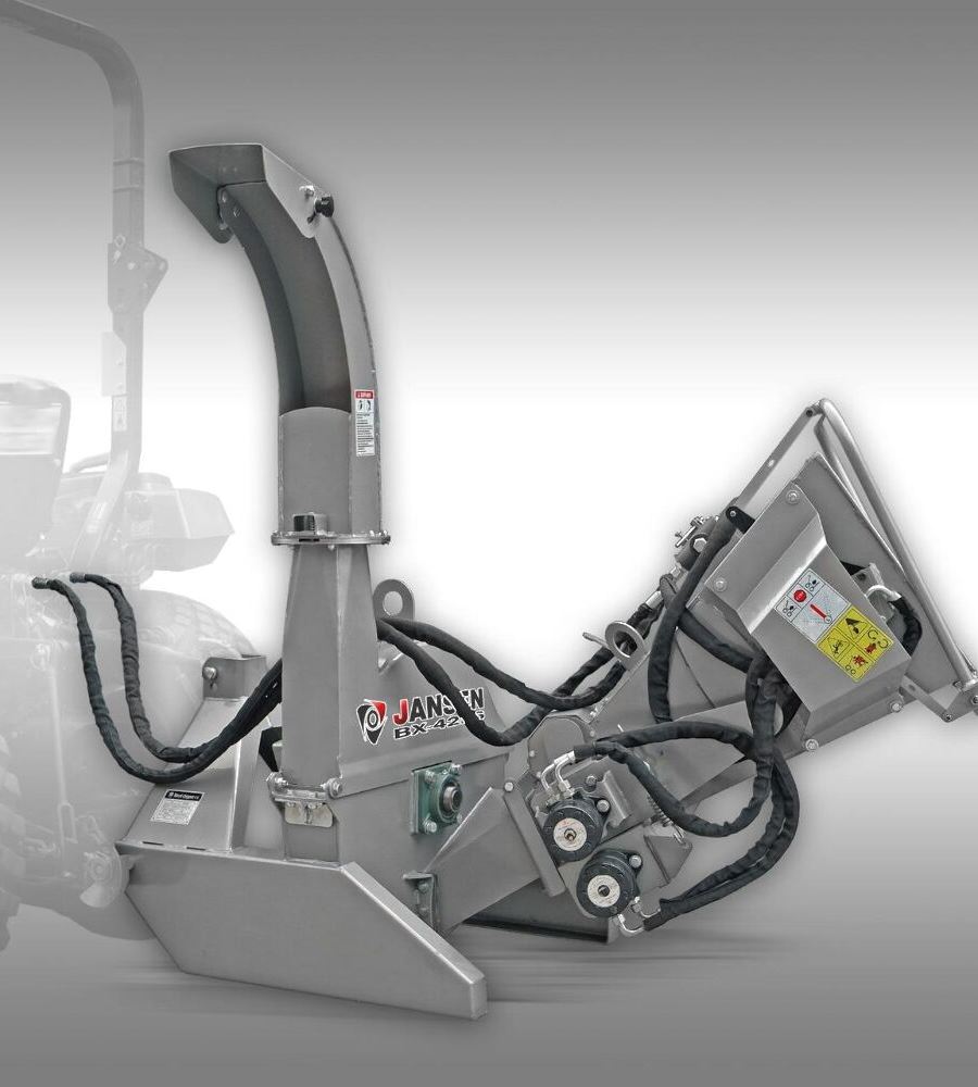 Тракторний подрібнювач з гідравлічною подачею Jansen BX-42RS